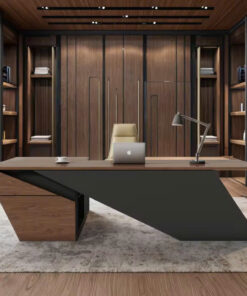 Bàn làm việc giám đốc luxury hình học