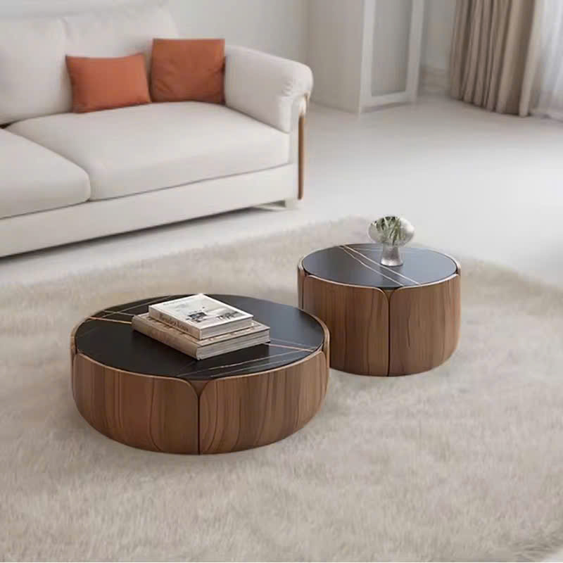 Bộ đôi bàn trà hiện đại cao cấp từ 5S Design Bộ đôi bàn trà hiện đại cao cấp từ 5S Design