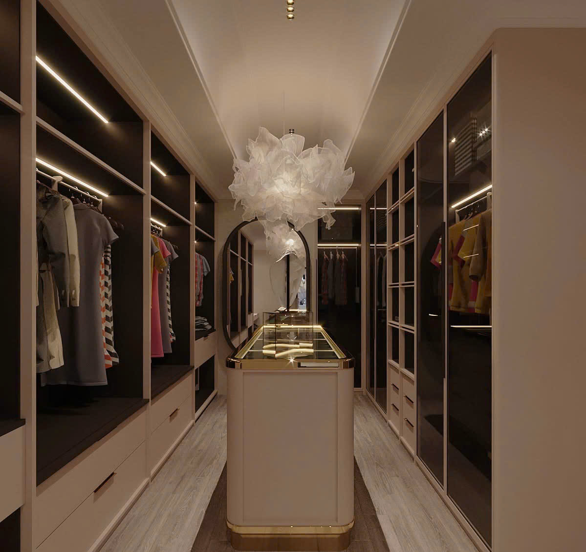 Thiết kế compact và tinh tế: kết hợp gỗ ấm và tông màu tối hiện đại Thiết kế compact và tinh tế: kết hợp gỗ ấm và tông màu tối hiện đại