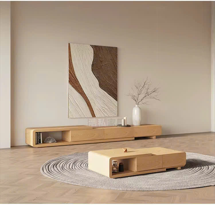 Bộ sản phẩm phòng khách tối giản bo góc Bộ sản phẩm phòng khách tối giản bo góc